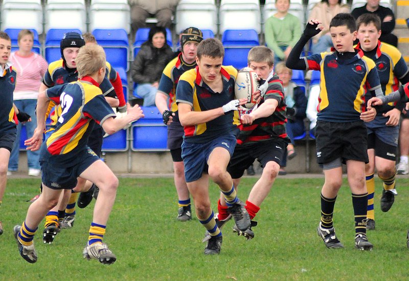 WU13_CoundonC_08_CSF_310309.jpg :: Images from the 2008/9 U13 Coventry Schools Final played at the Butts Arena.Coundon winning 13-8