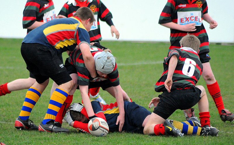 WU13_CoundonC_14_CSF_310309.jpg :: Images from the 2008/9 U13 Coventry Schools Final played at the Butts Arena.Coundon winning 13-8