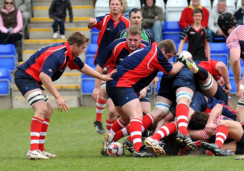 Warks_Lancs__16_countycup_0.jpg :: Images from the 2008/9 county championship game between Warwickshire and Lancashire.Lancashire winning 28-66