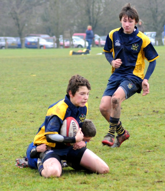 bBU14_Leamington_22_141208.jpg :: Images from the2008/9 U14 game between Barkers and Leamington.