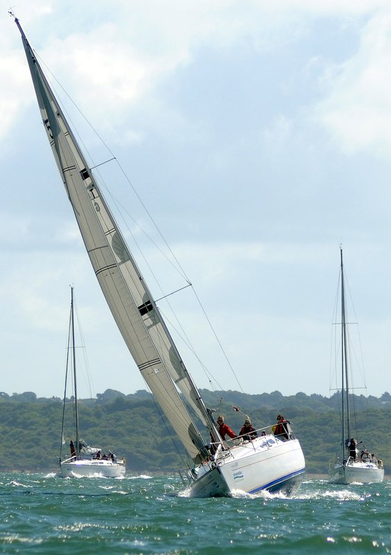 cowes_Week_12_Aug08.jpg :: Images from the 2008 Cowes Week.Yachts race each day on the Solent.
