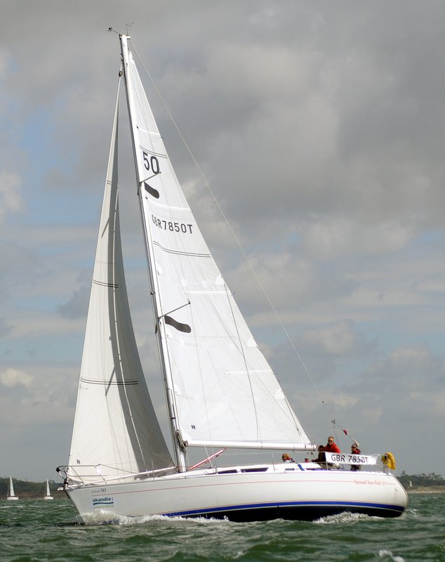 cowes_Week_14_Aug08.jpg :: Images from the 2008 Cowes Week.Yachts race each day on the Solent.