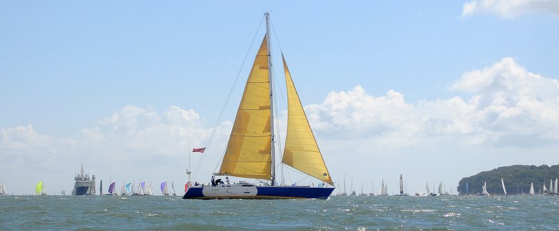 cowes_Week_17_Aug08.jpg :: Images from the 2008 Cowes Week.Yachts race each day on the Solent.