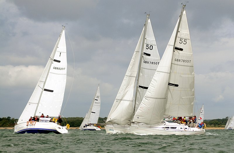cowes_Week_23_Aug08.jpg :: Images from the 2008 Cowes Week.Yachts race each day on the Solent.
