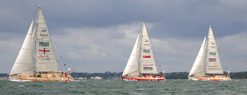 cowes_Week_30_Aug08.jpg :: Images from the 2008 Cowes Week.Yachts race each day on the Solent.