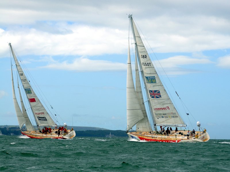 cowes_Week_61_Aug08.jpg :: Images from the 2008 Cowes Week.Yachts race each day on the Solent.