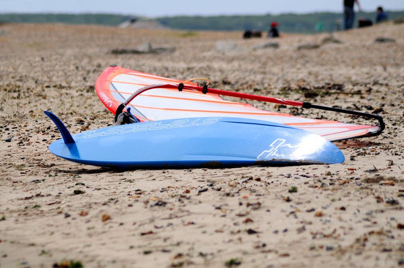 wsurf_AvonBeach_11_250508.jpg :: Images of windsurfers off Avon Beach , Christchuch during the Spring Bank Holiday 2008