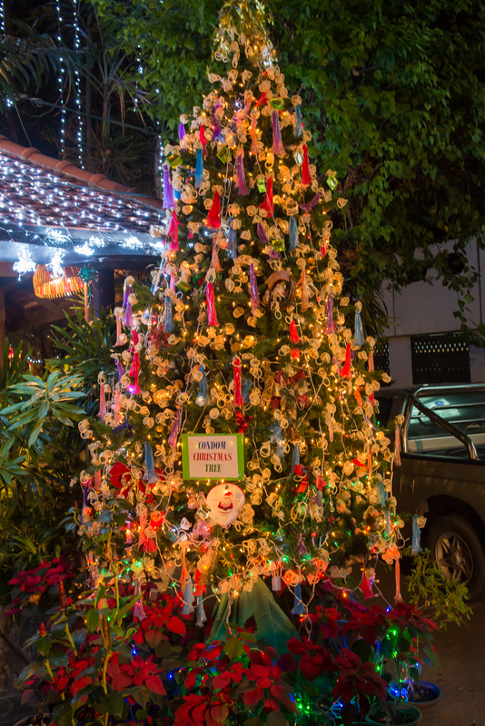 RL5_1427.jpg :: Cabbages and Condoms restaurant (the “condom Christmas tree”)