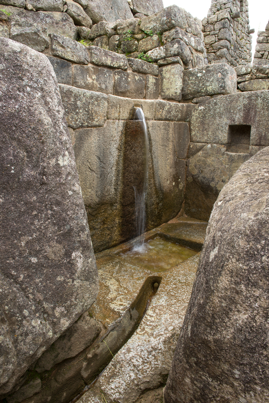 RL5_8293.jpg :: Fresh water fountain, Machu Picchu