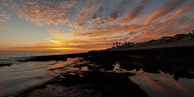 Tide Pools at Sunset.jpg :: Tide Pools at Sunset