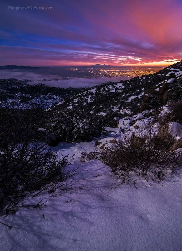 A Cold View of Tucson.jpg :: A Cold View of Tucson