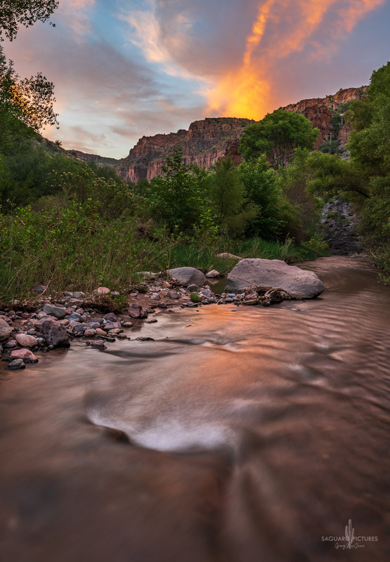 Creek Sunset.jpg :: Creek Sunset