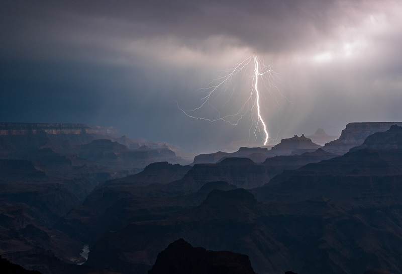 Grand Canyon Lightning.jpg :: Grand Canyon Lightning