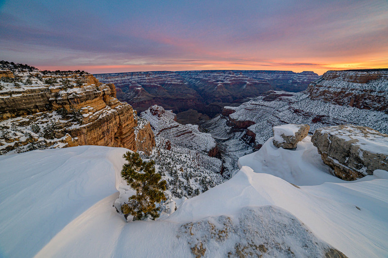 Grand Canyon in Snow 2.jpg :: Grand Canyon in Snow 2
