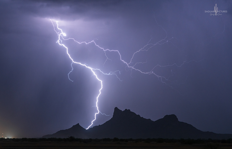 Picacho Peak Lightning.jpg :: Picacho Peak Lightning