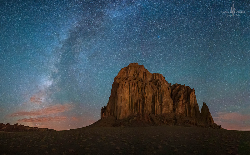 Shiprock Night.jpg :: Shiprock Night