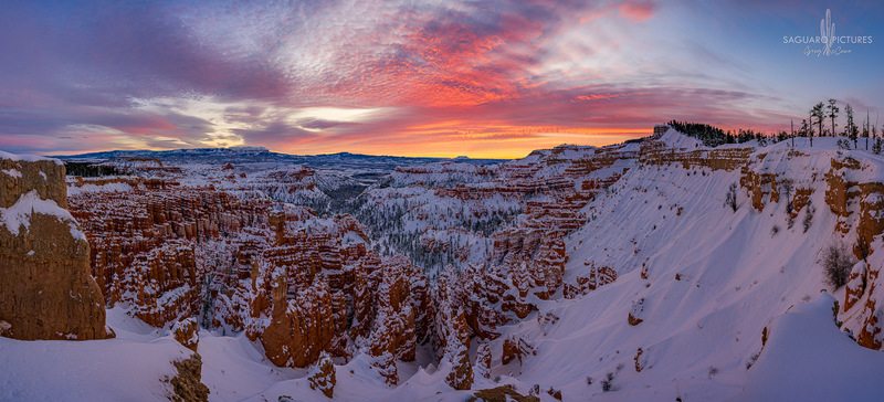 Snowy Bryce Sunrise.jpg :: Snowy Bryce Sunrise