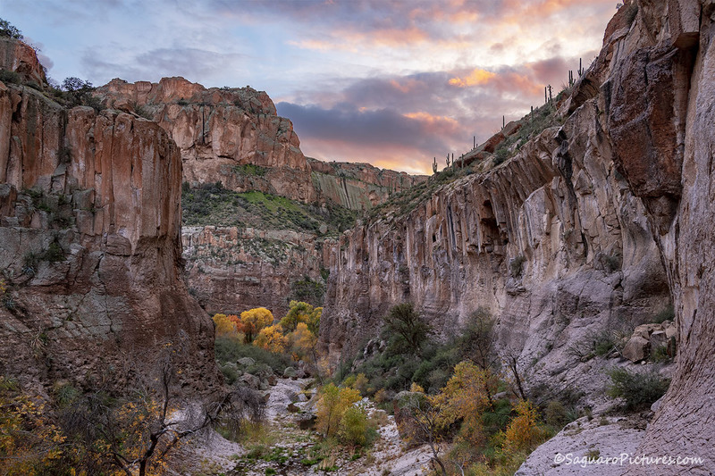 Sunset in Aravaipa.jpg :: Sunset in Aravaipa
