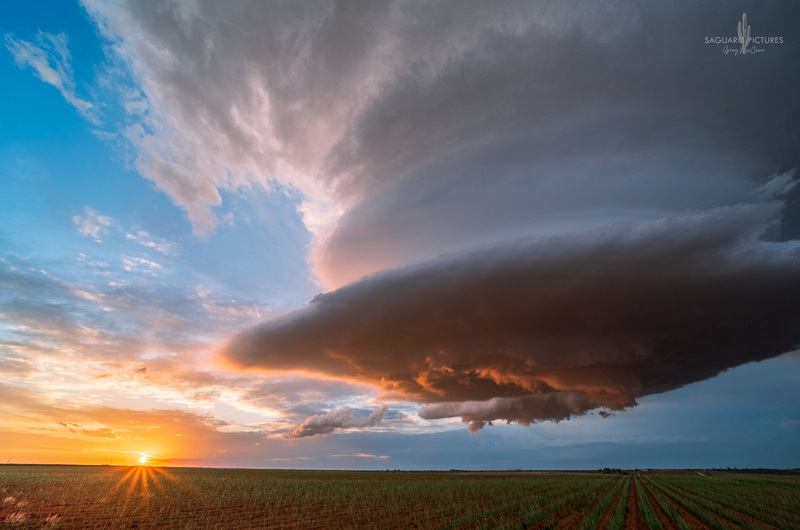 Supercell Sunset.jpg :: Supercell Sunset