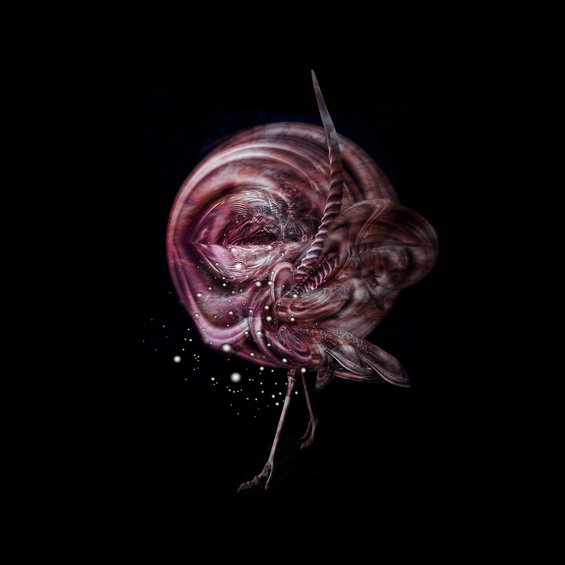 E.jpg :: This one is bloody too because it is the memory of birth pain, exists very deep but behave innocently.