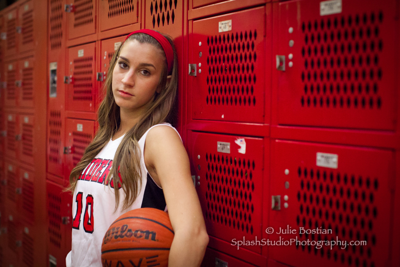 Basketball-Senior-Portraits-0578.jpg :: High School Senior Portraits, Basketball Sports Photographer, Splash Studio Photography by Julie Bostian, Myrtle Beach, SC