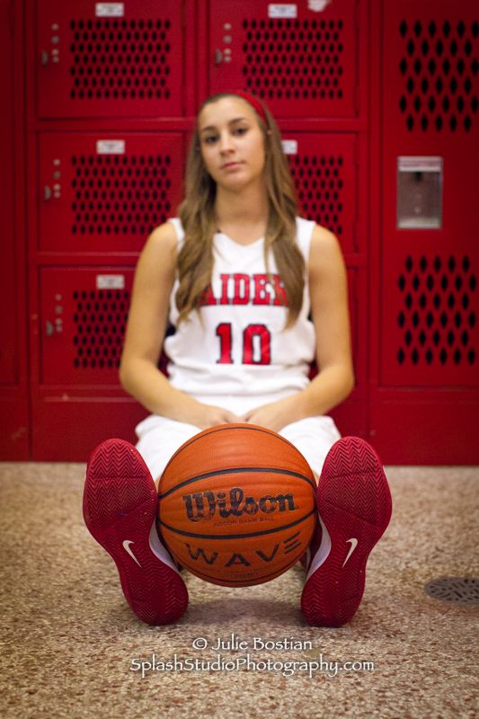 Basketball-Senior-Portraits-0598.jpg :: High School Senior Portraits, Basketball Sports Photographer, Splash Studio Photography by Julie Bostian, Myrtle Beach, SC