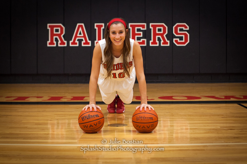 Basketball-Senior-Portraits-0846.jpg :: High School Senior Portraits, Basketball Sports Photographer, Splash Studio Photography by Julie Bostian, Myrtle Beach, SC