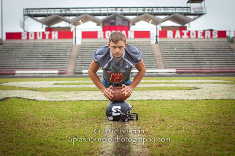Football-Senior-Portraits-1291.jpg :: High School Senior Portraits, Football Sports Photographer, Splash Studio Photography by Julie Bostian, Myrtle Beach, SC