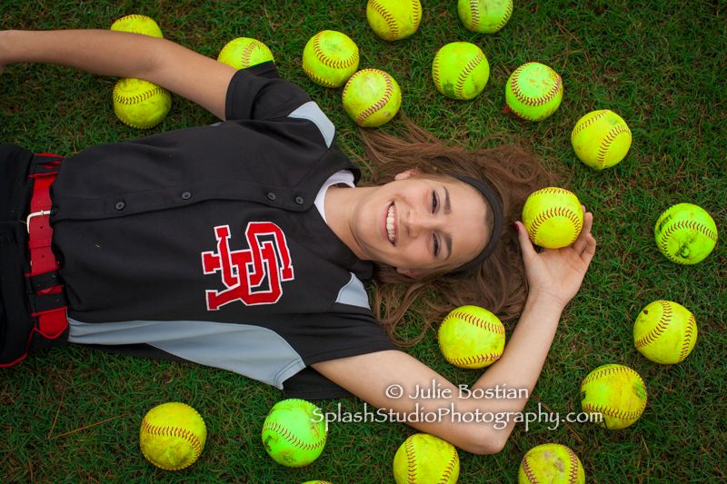 Softball-Senior-Portrait-1834.jpg :: High School Senior Portraits, Softball Sports Photographer, Splash Studio Photography by Julie Bostian, Myrtle Beach, SC