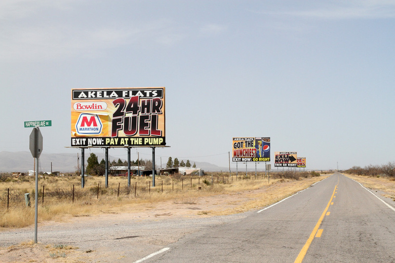 Dixie Hwy-69.jpg :: Old highway at Akela Flat, New Mexico