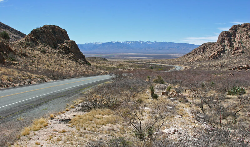 Dixie Hwy-71.jpg :: Historic US 80 in Cochise County, Arizona