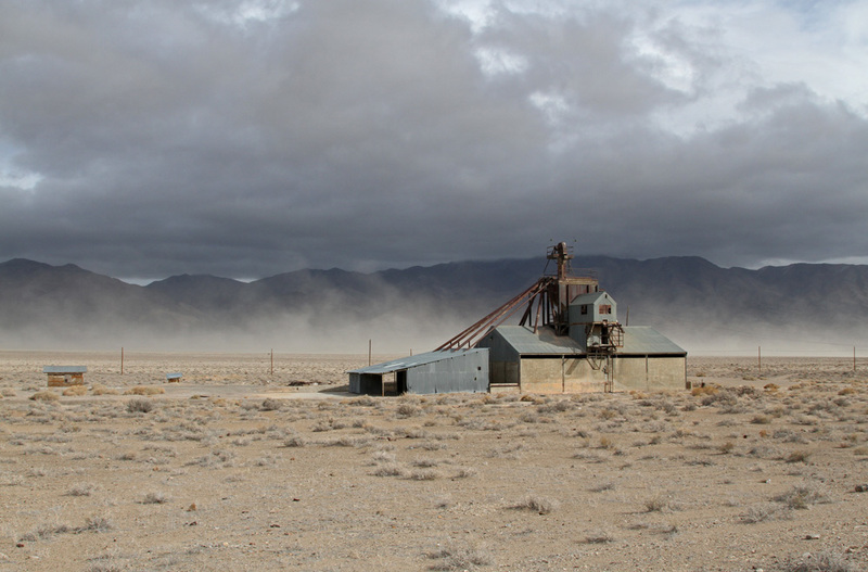NV Dirty Enterprises.jpg :: I don't know what they're doing, but it looks mighty dirty. (Eastern Nevada, near Luning)