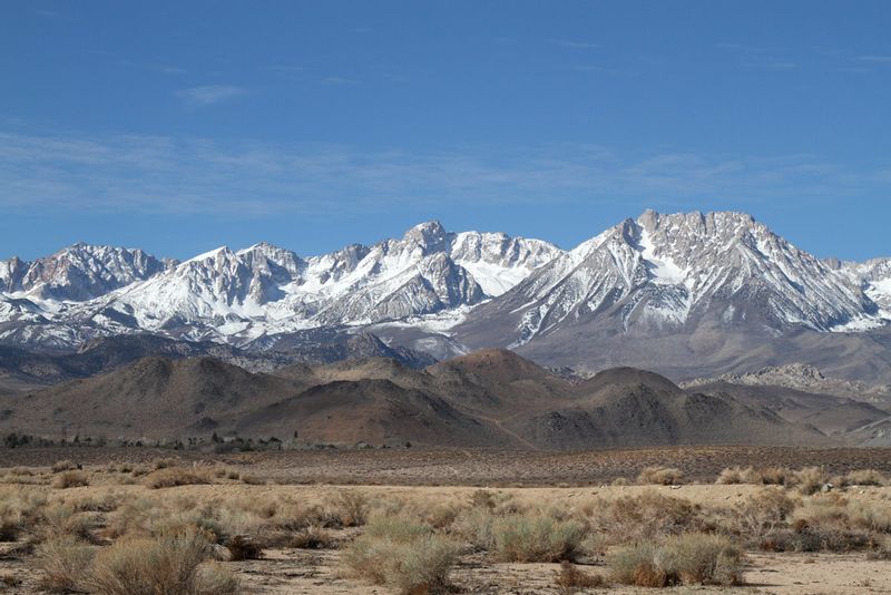 CA Sierra Nevada 3.jpg :: East slope near Bishop CA with the Alabama Hills in the foreground