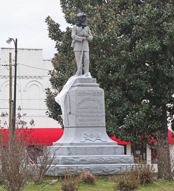 Dixie Hwy-23.jpg :: Tuskeegee, Alabama, protesting the Confederate statue