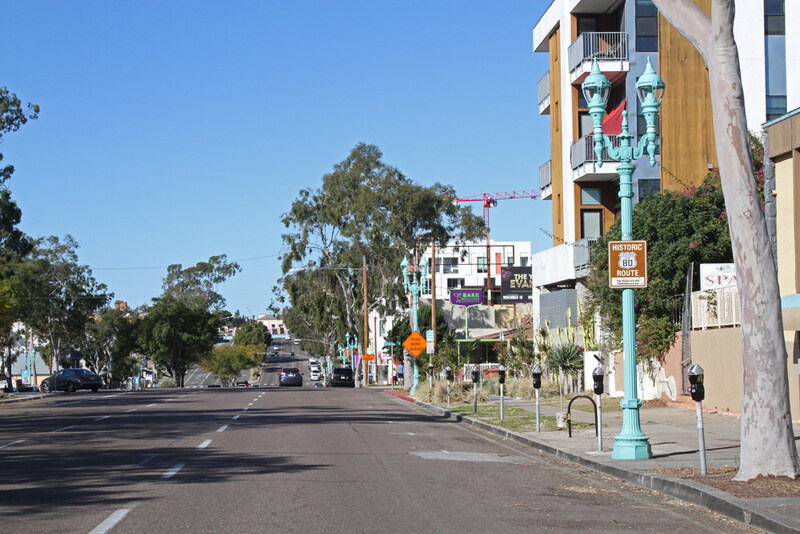 Dixie Hwy-99e.jpg :: El Cajon Boulevard, east of San Diego