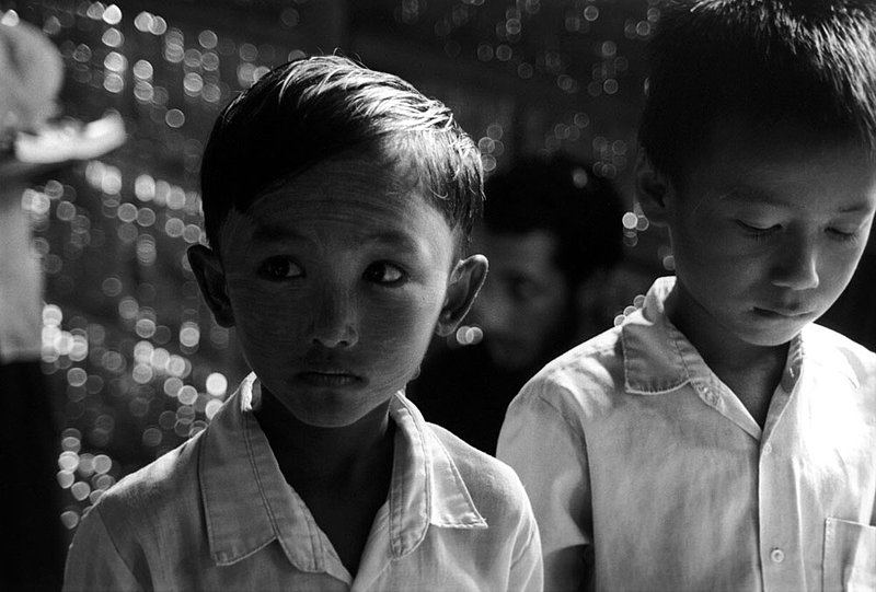 beautifulburmeseboy2.jpg :: A beautiful Burmese school boy in Bagan, Myanmar.