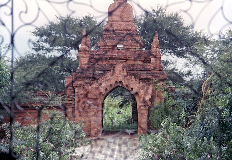 gatebuilding.jpg :: Burmese temple in Bagan, Myanmar.
