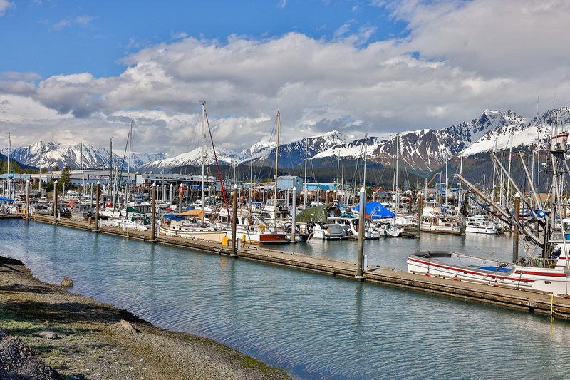 AK003.jpg :: Mountain setting in a southern Alaskan port near the Kenai Fjord

Seward Alaska - Spring 2025
