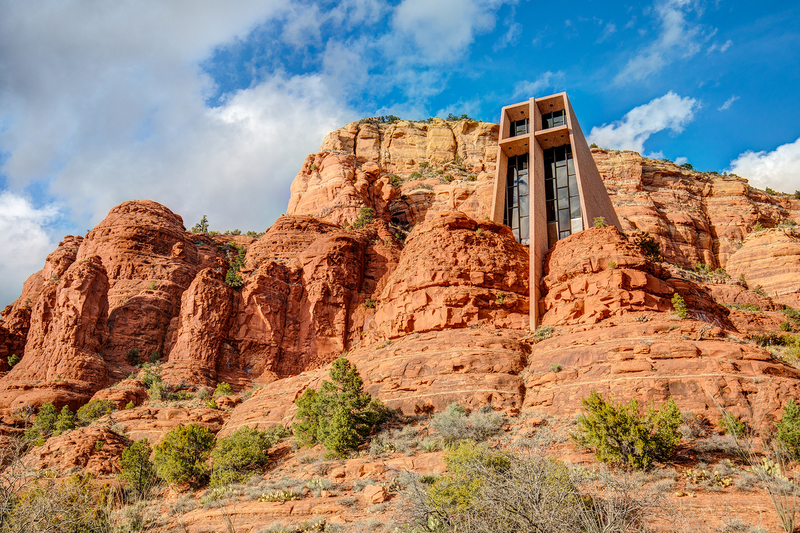 AZ038.jpg :: Built into the Sedona sandstone buttes lies the Chapel Of The Holy Cross

Sedona AZ - Winter 2019