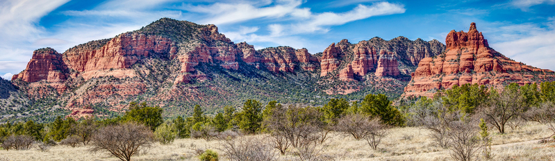 AZ048.jpg :: Typical red rock panoramic view found in the Sedona region

Sedona AZ - Winter 2019