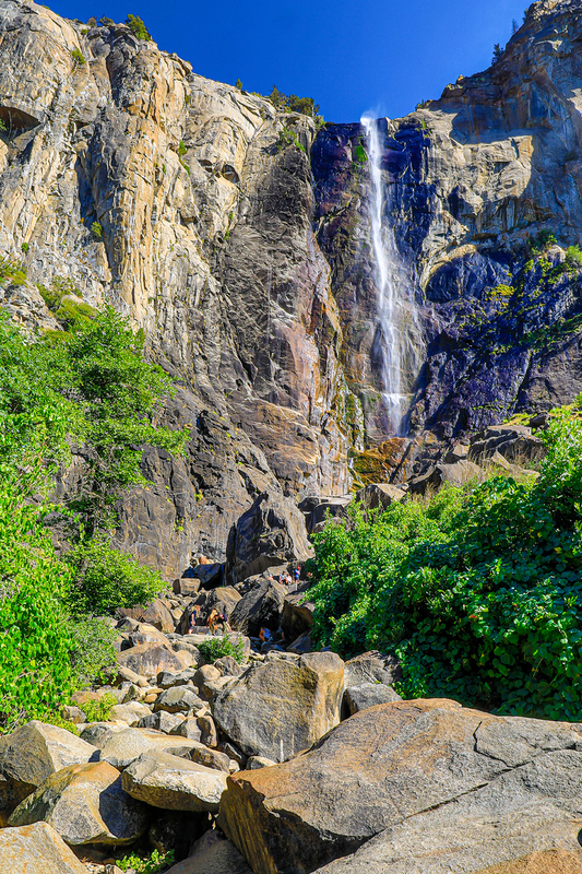 CA011b.jpg :: Up close at Bridal Veil Falls, named so as it emulates a bridal veil when windy.

Yosemite National Park CA - Fall 2018