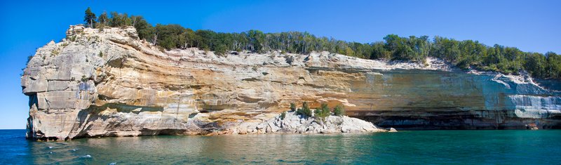 MI023.jpg :: A panorama of Pictured Rock National Lakeshore

Munising, MI - Summer 2011