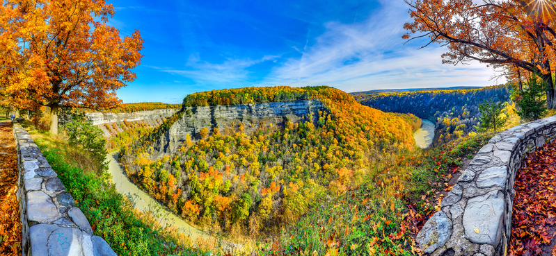 NY650(1).jpg :: Late Fall panoramic of Archery Overlook

Letchworth State Park - Fall 2018