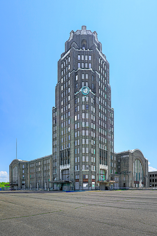 NY709.jpg :: The Buffalo Central Terminal, build in 1929, is an icon & is currently undergoing renovation

Buffalo NY - Summer 2019