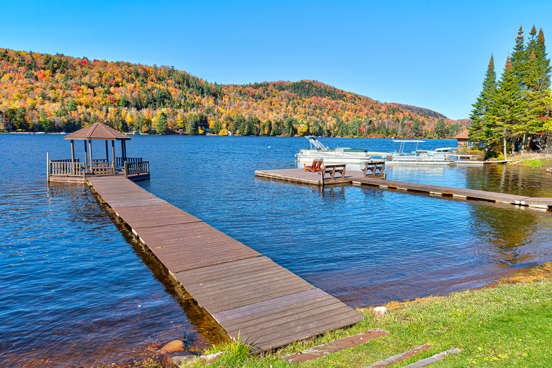 NY725.jpg :: From atop a hill overlooking Big Moose Lake in the Adirondacks

Big Moose, NY - Fall 2019