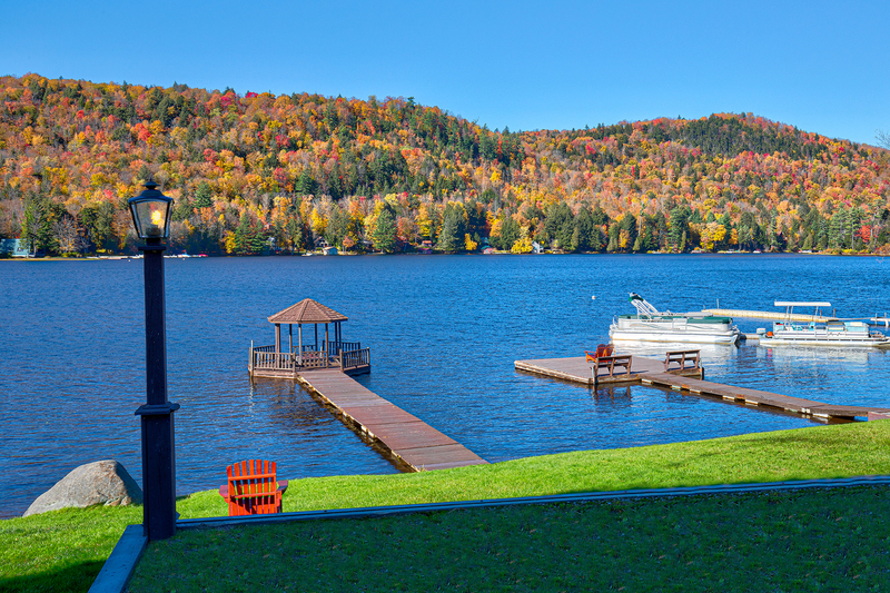 NY726.jpg :: From atop a hill overlooking Big Moose Lake in the Adirondacks

Big Moose, NY - Fall 2019