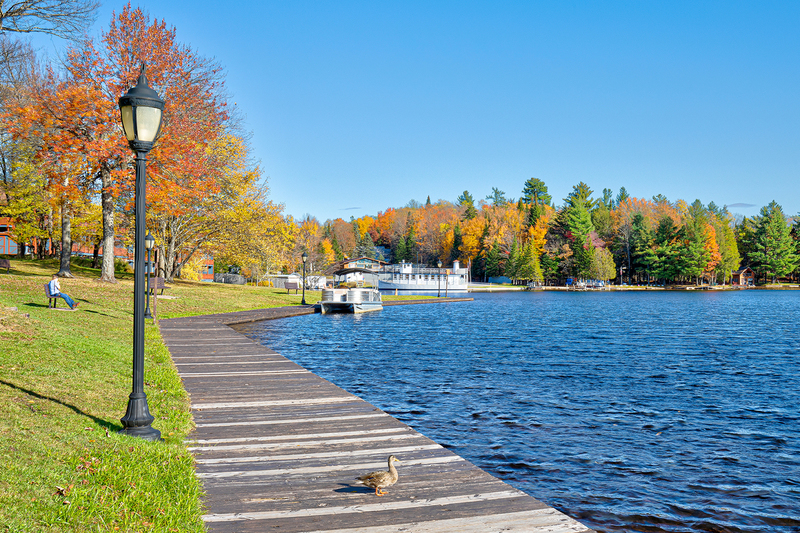 NY727.jpg :: Looking East along the park at Old Forge Pond

Old Forge, NY - Fall 2019