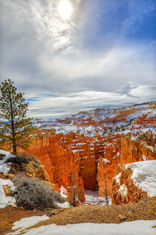 UT004.jpg :: One of the several majestic views of the beautiful Bryce Canyon

Bryce Canyon National Park UT - Winter 2019