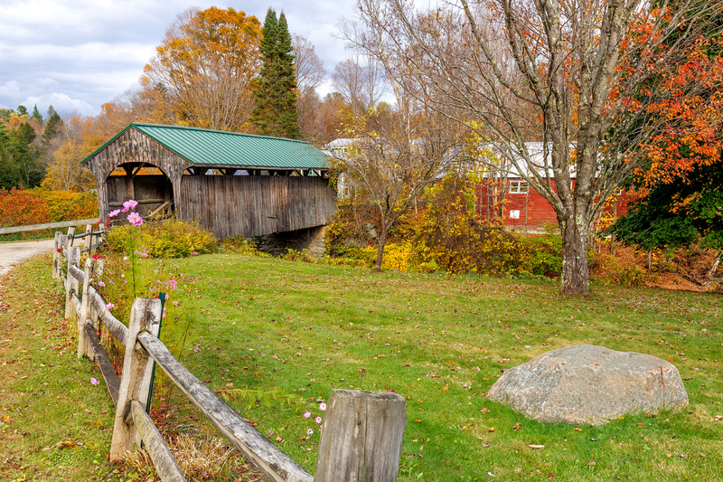 VT043.jpg :: The Historic Village Covered Bridge on a cloudy day

Waterville VT - Fall 2025
