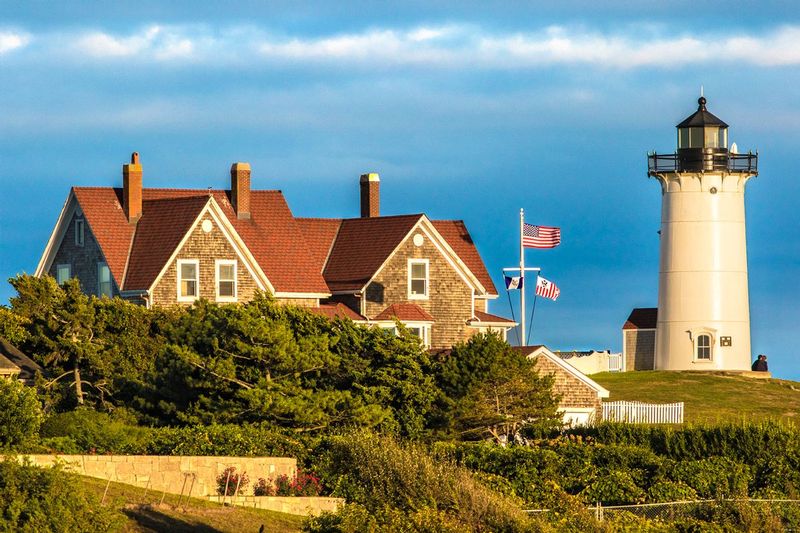 MA0241.jpg :: The Nobska Point Light, established in 1829, as seen from Vineyard Sound

Woods Hole, MA - Summer 2015